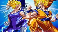 poster dragon ball z vegeta vs goku by dony910d5arfq4