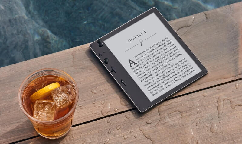 kindle oasis waterproof e reader