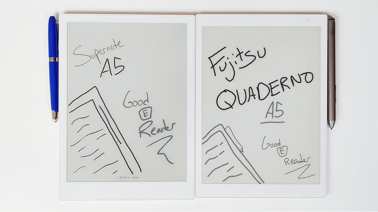supernote vs fujitsu
