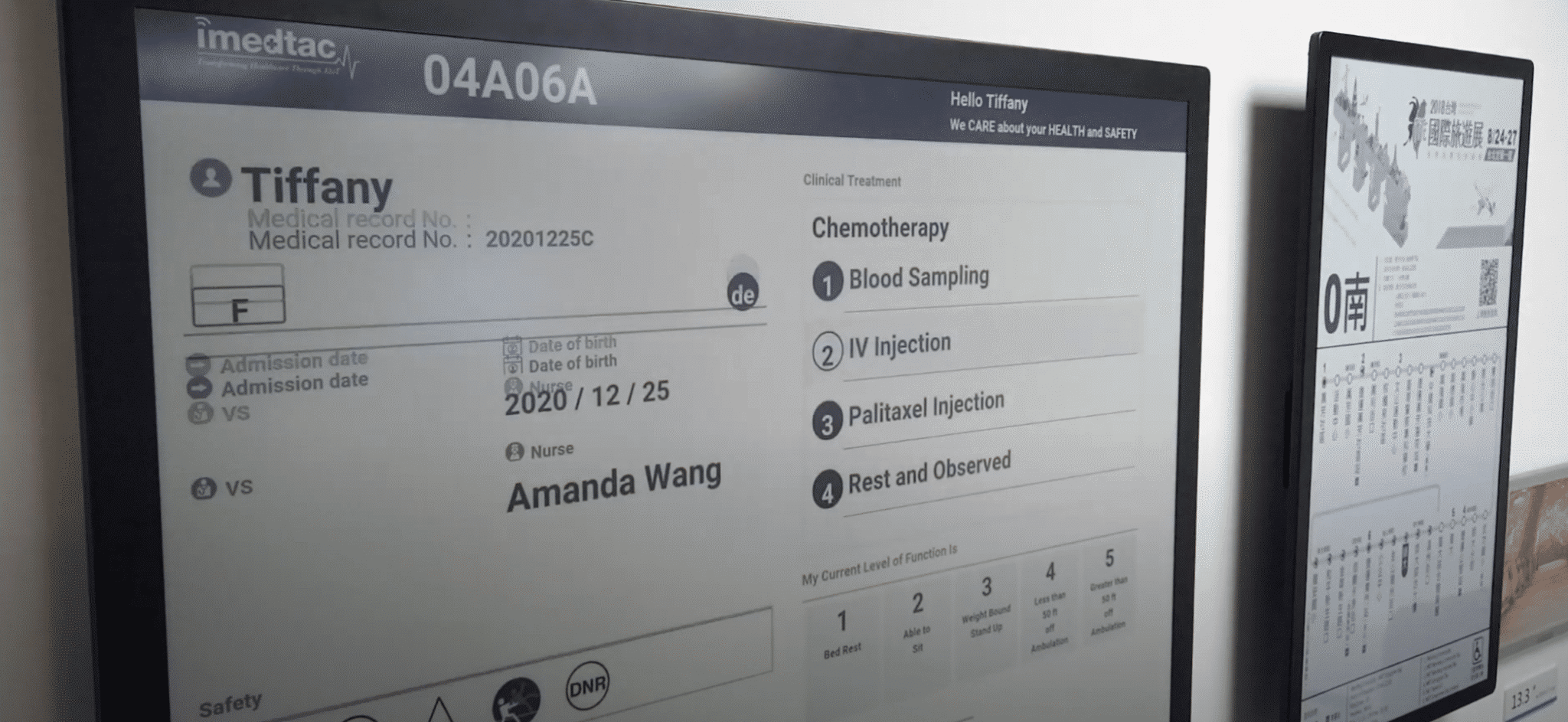 e ink avalue smart hospital display solution