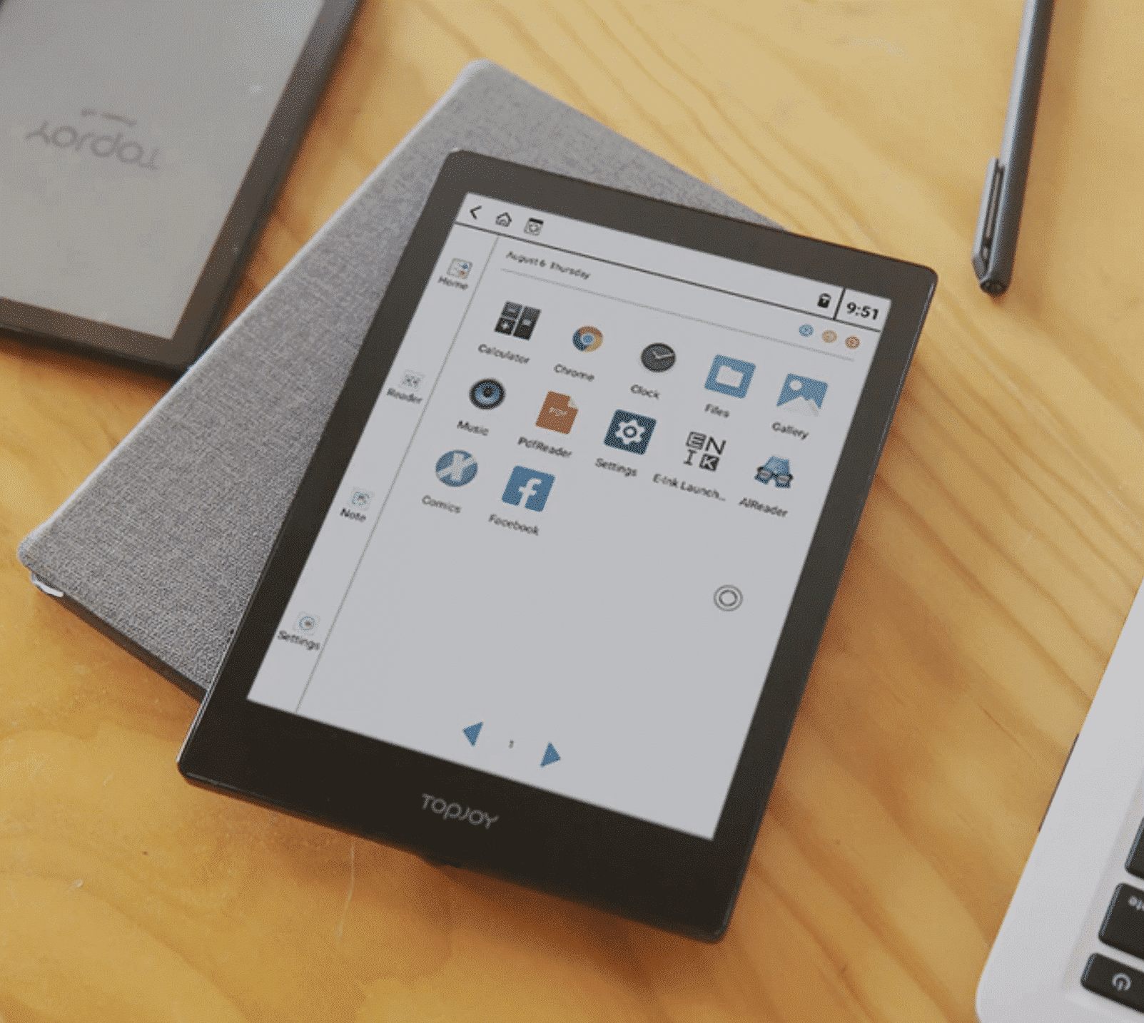 TopJoy Butterfly Pocket Sized True Color DES Screen E Reader
