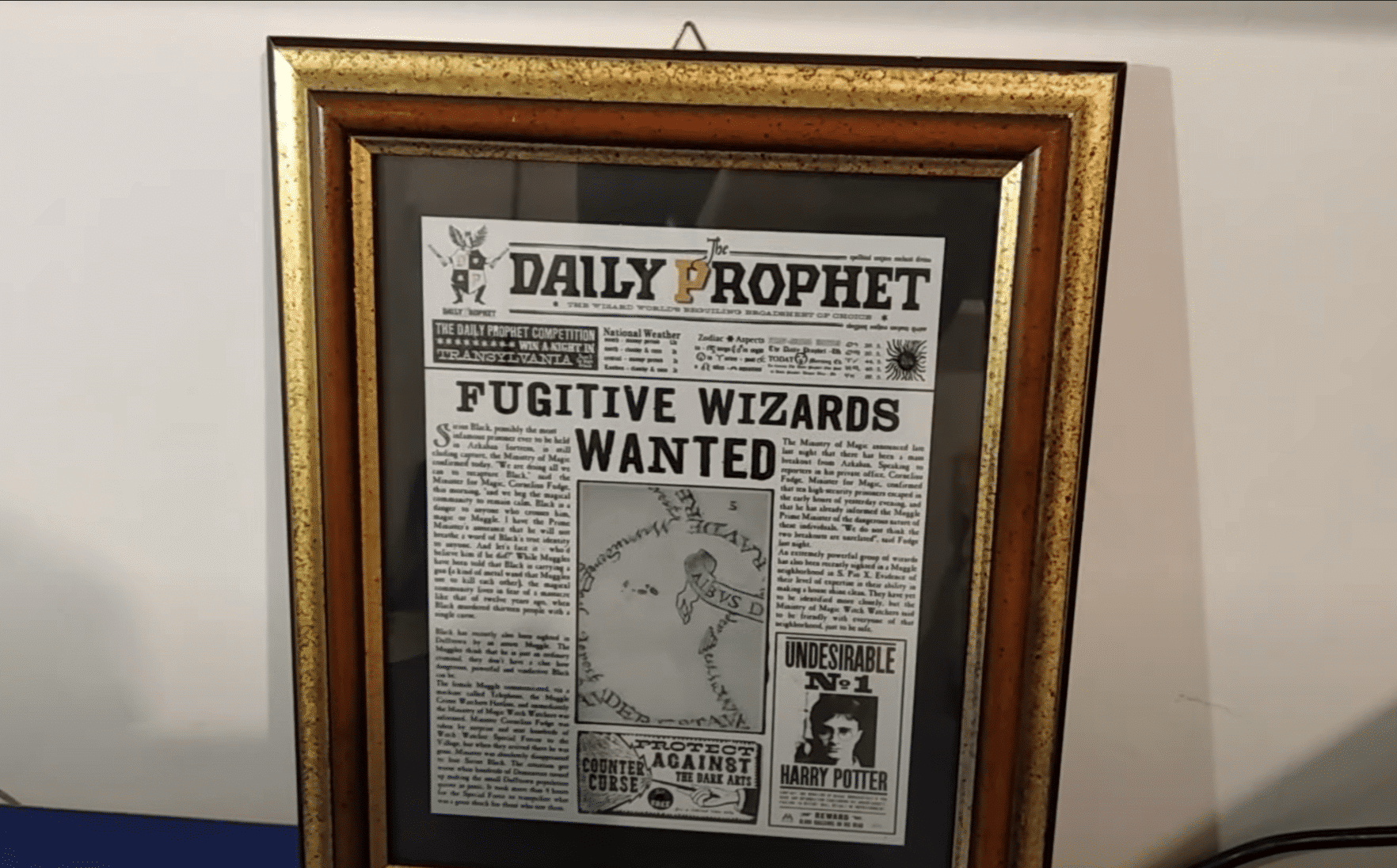 daily prophet newspaper with e ink display