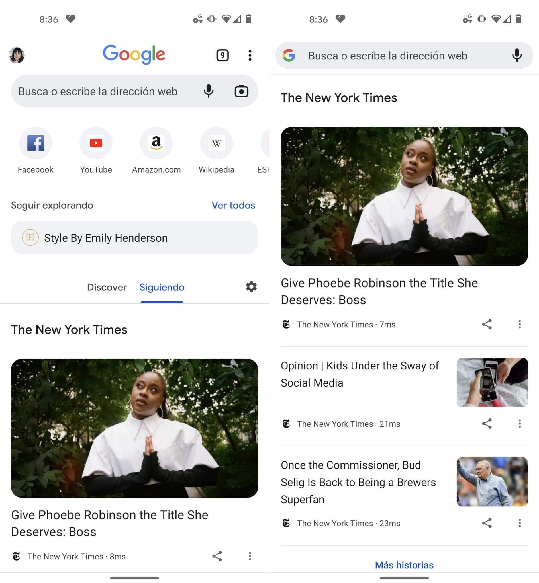 Google Chrome Follow
