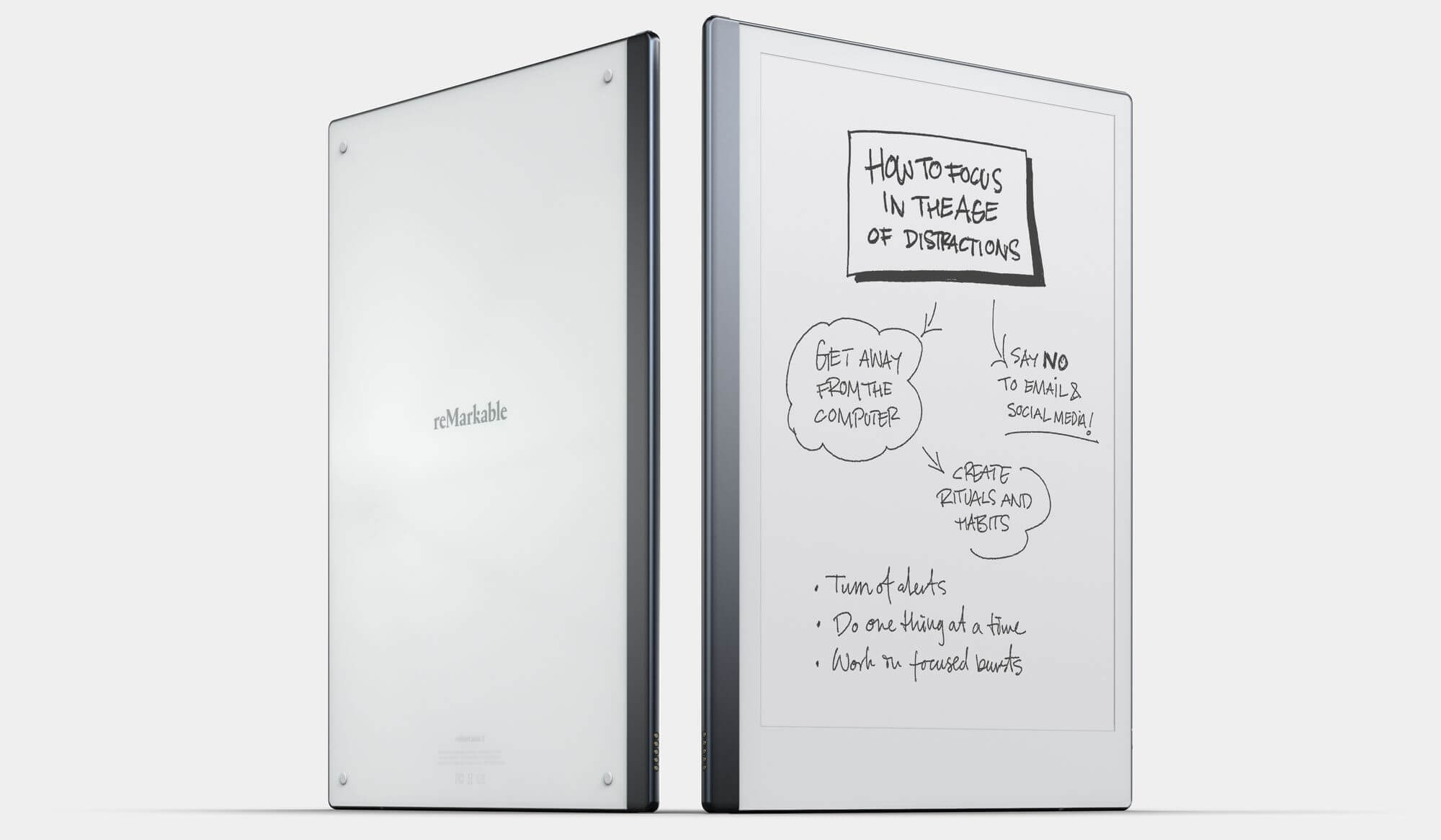 remarkable 2 e ink device