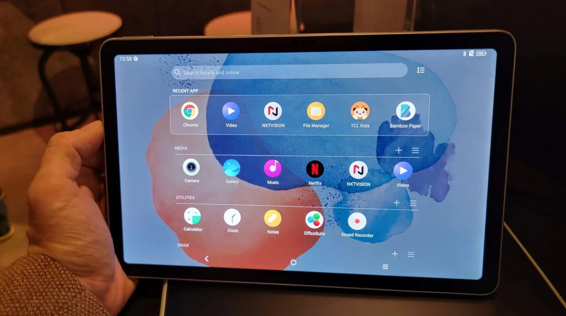tcl showcases paper like nxtpaper max 10 tablet at mwc