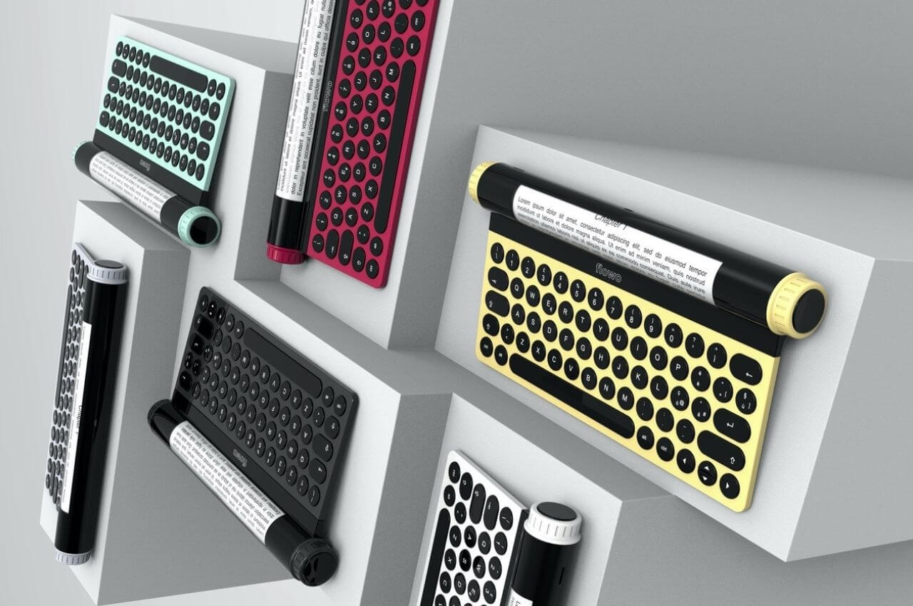 flowo e ink typewriter