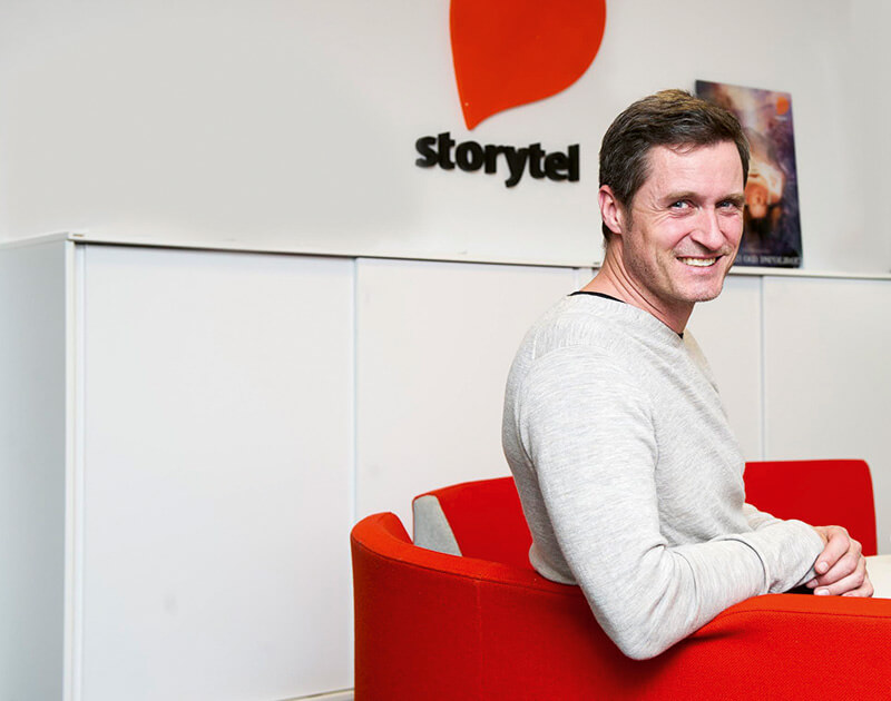 storytel ceo and founder jonas tellander