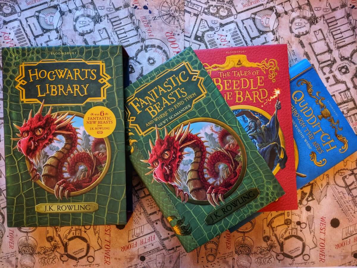 Hogwarts Library books