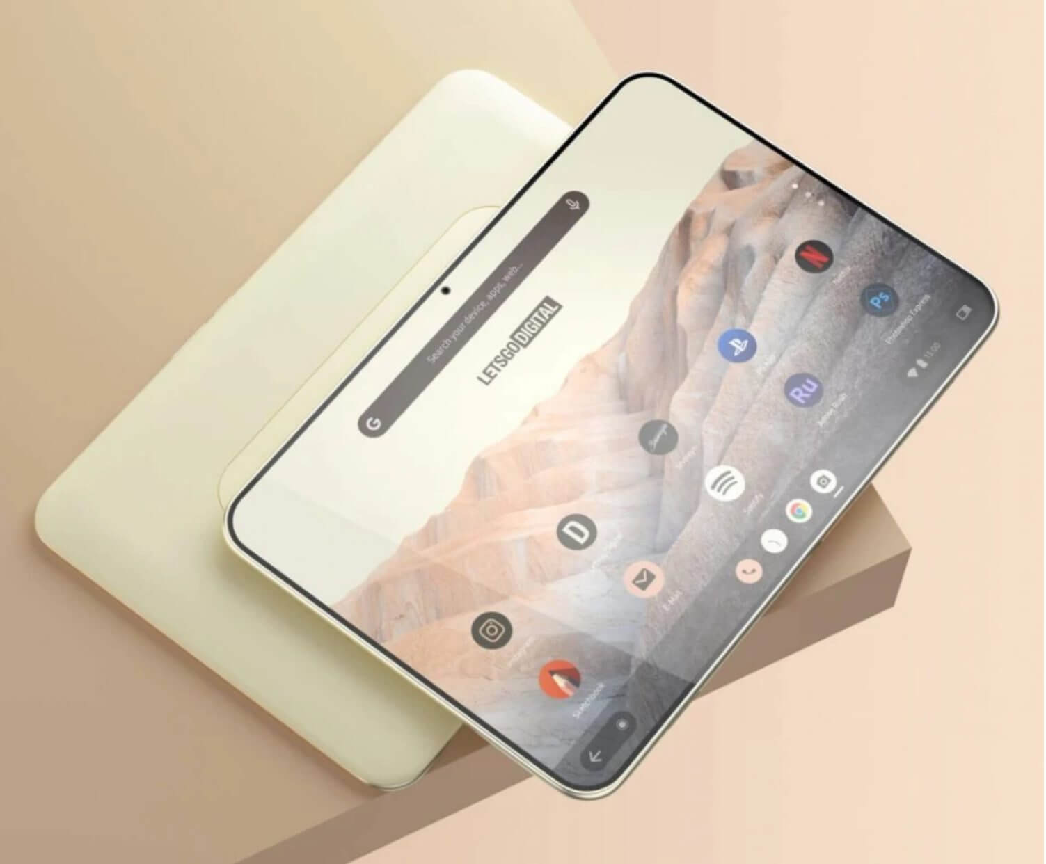 pixel tablet renders