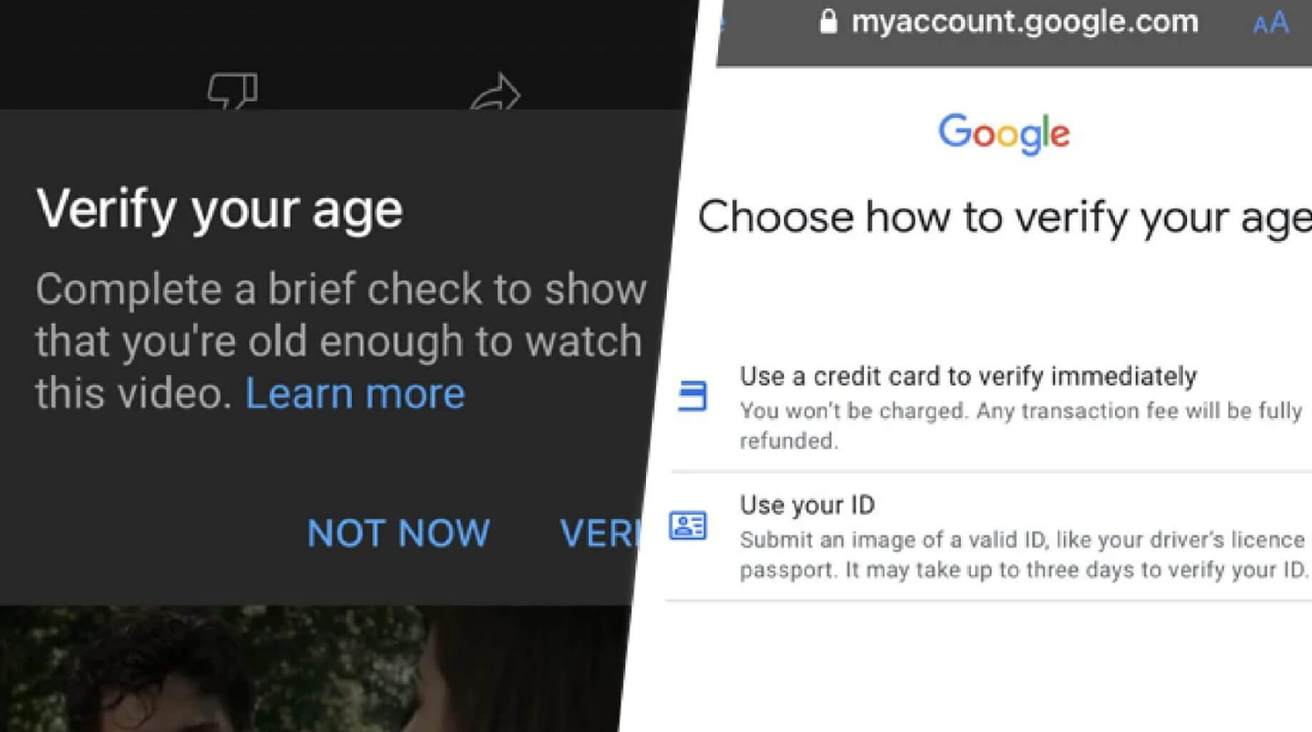 google age verification australia