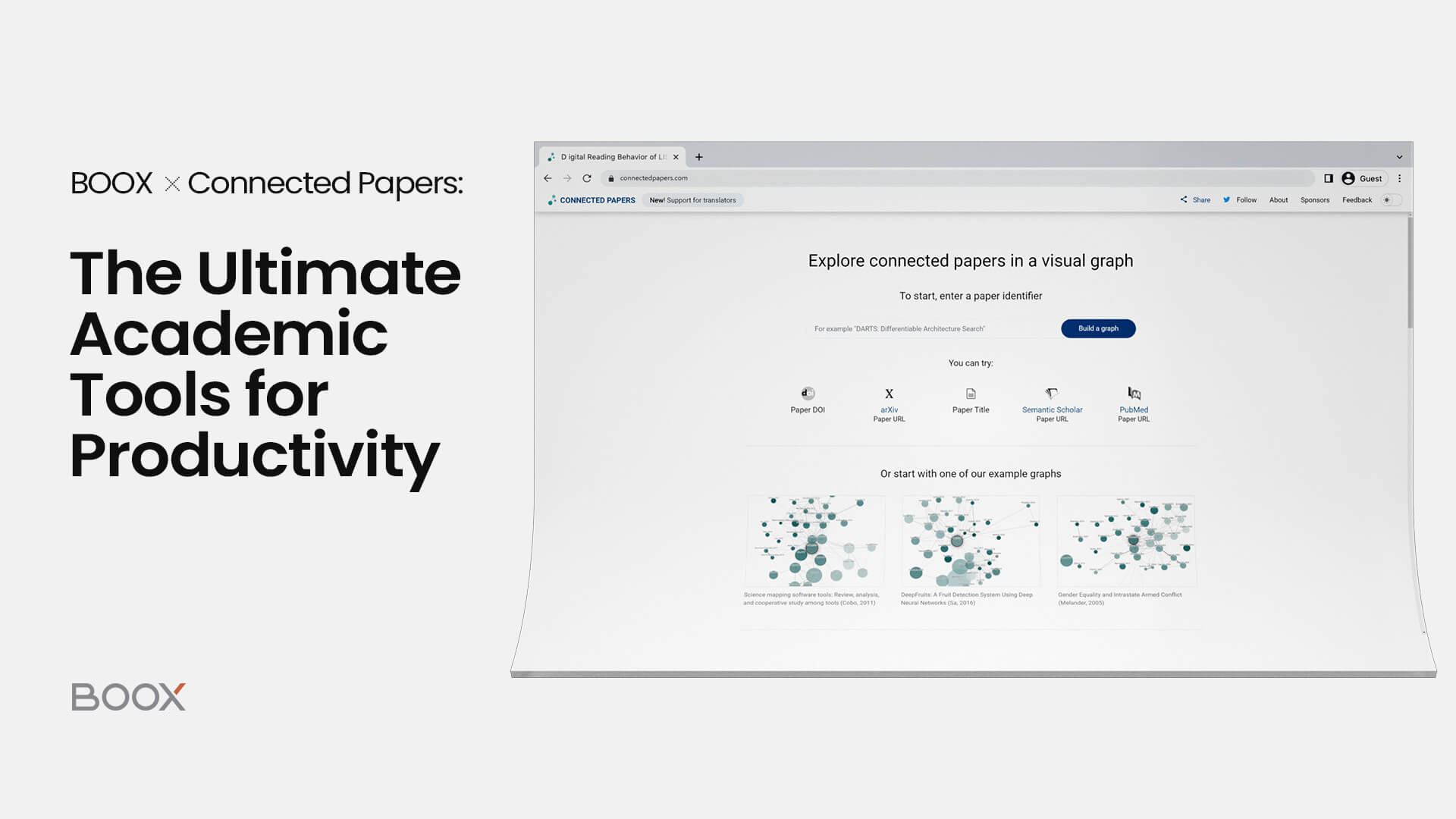 onyx boox connected papers