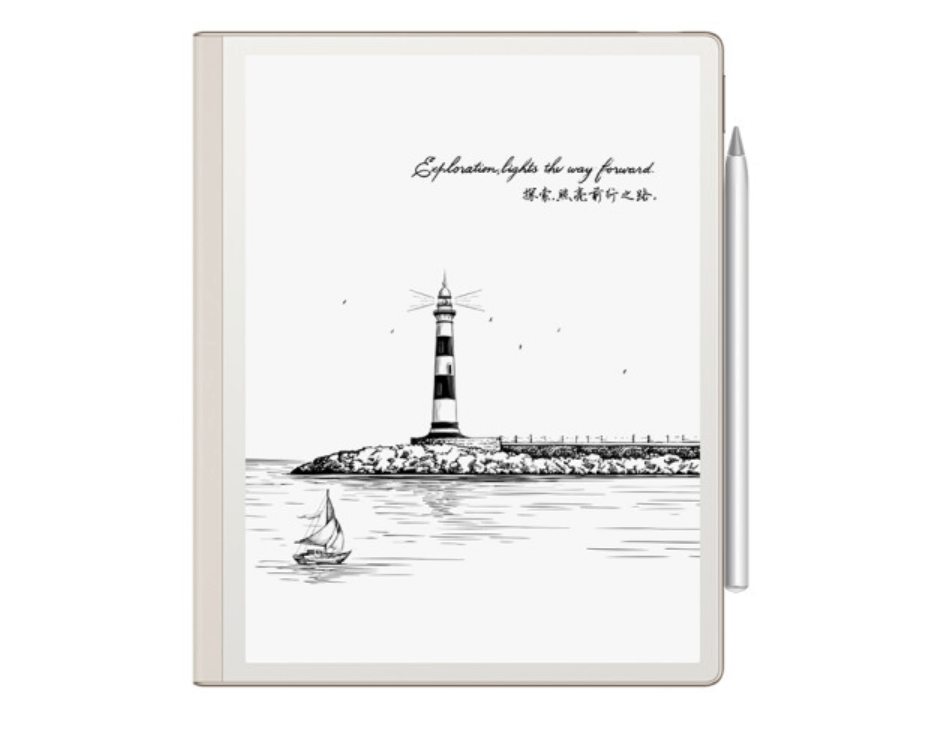 huawei matepad paper e ink tablet in white shade