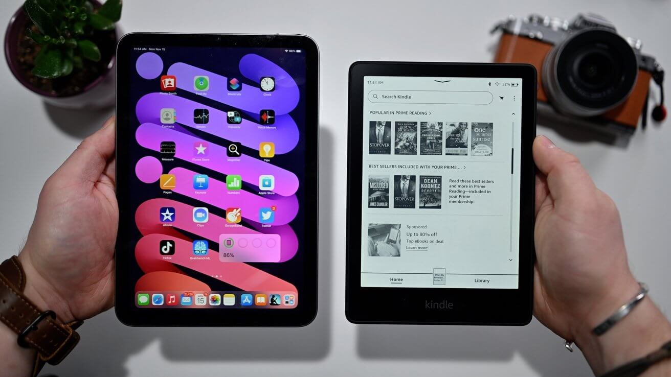 apple books vs kindle