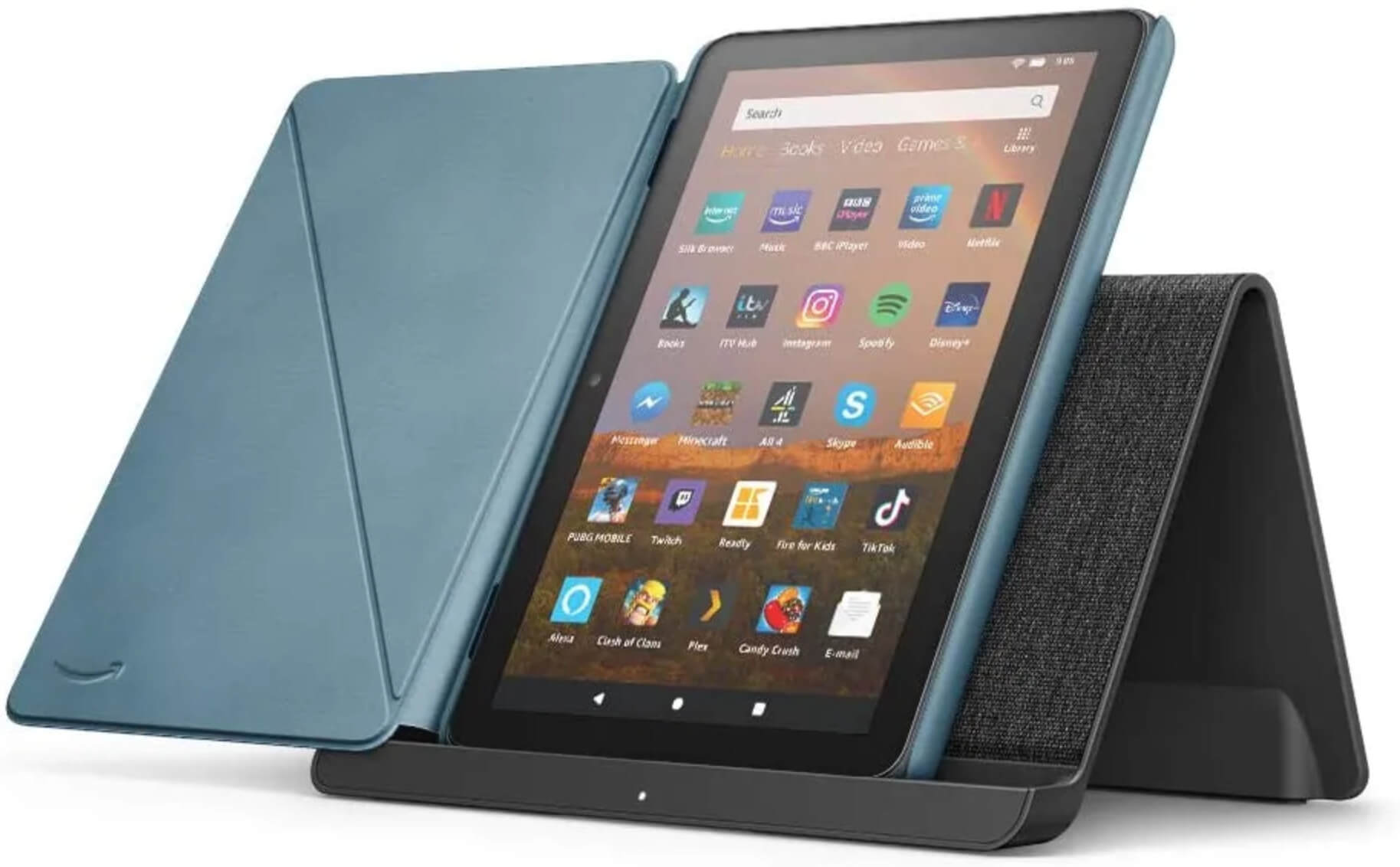 amazon fire hd 8 tap to alexa accessibility features