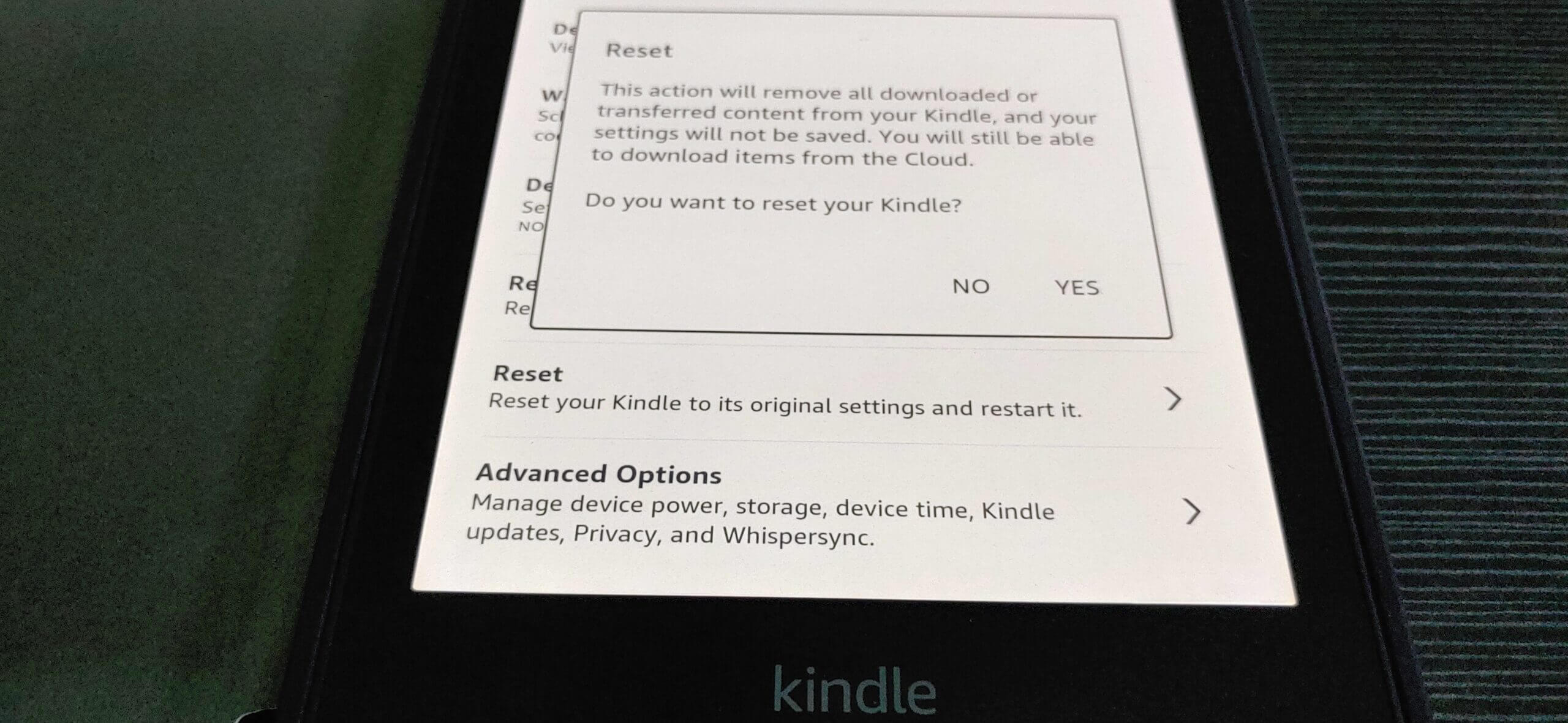 kindle reset option scaled