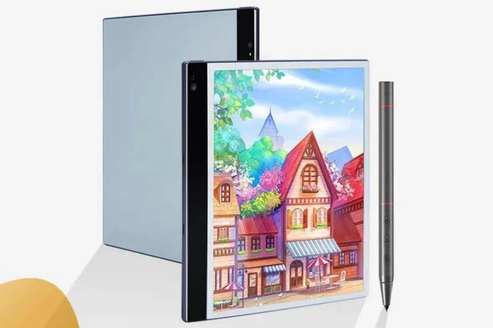 bigme note with gallery 3 color e ink display
