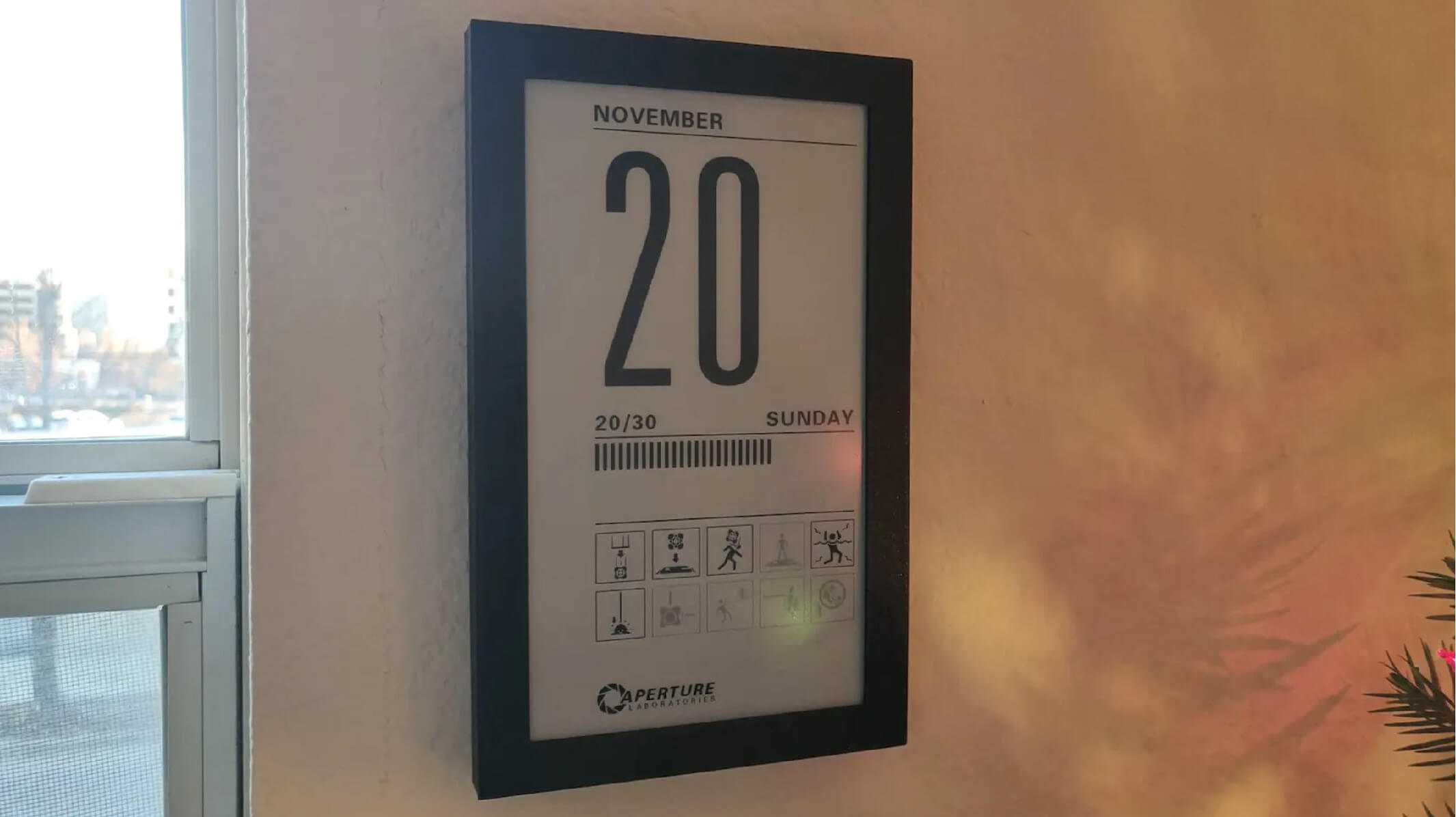 portal e ink calendar