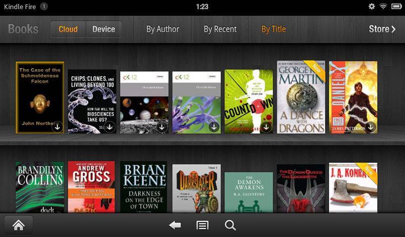 kindle newsstand