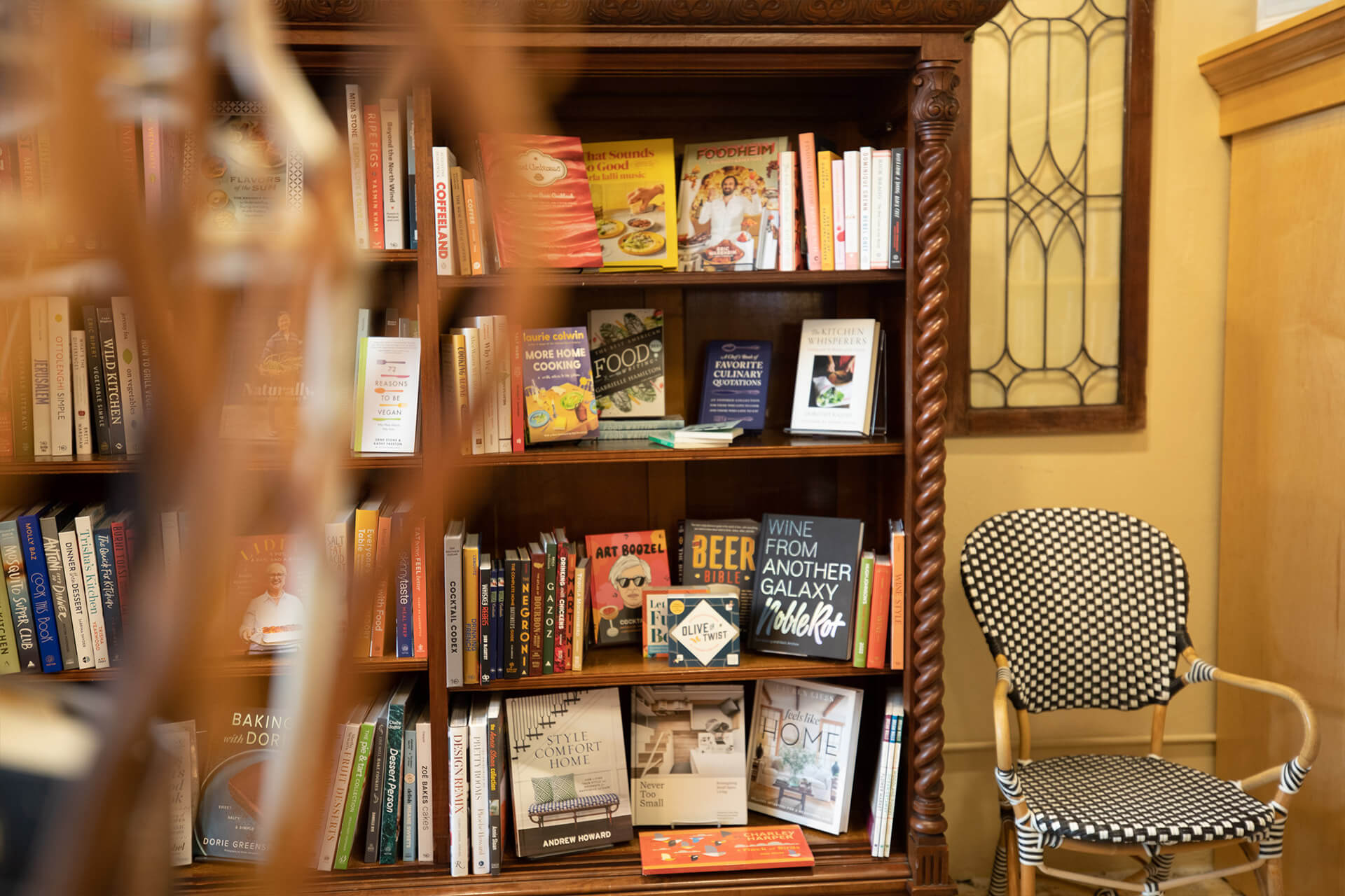 appletree books carousel shelf chair