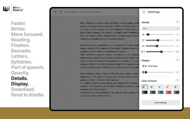 Bionic Reading