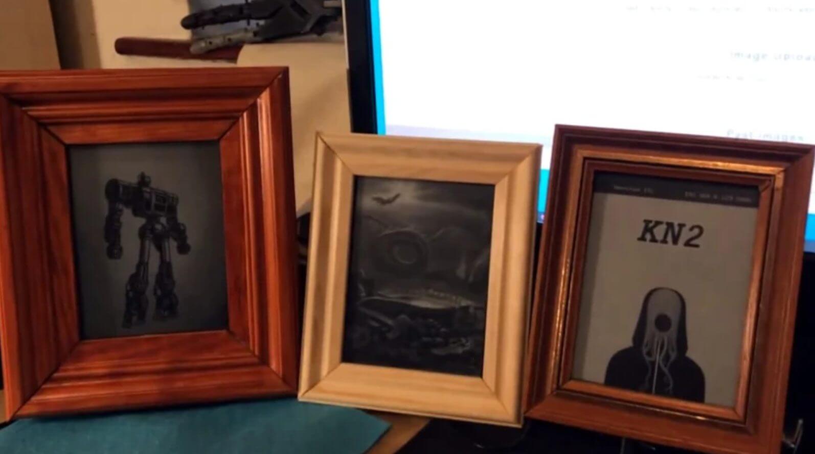 kindle picture frame
