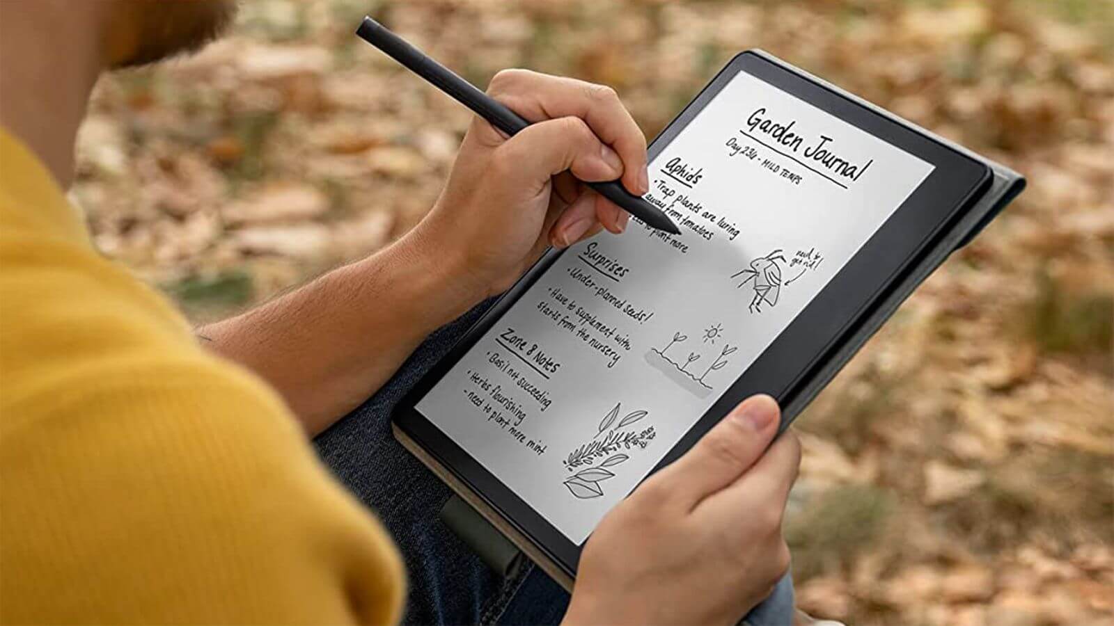 kindle scribe lead