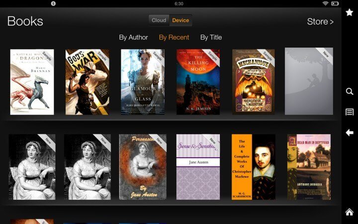 kindle book store