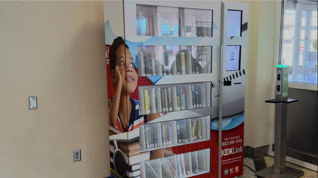 houston public library vending machine booklink