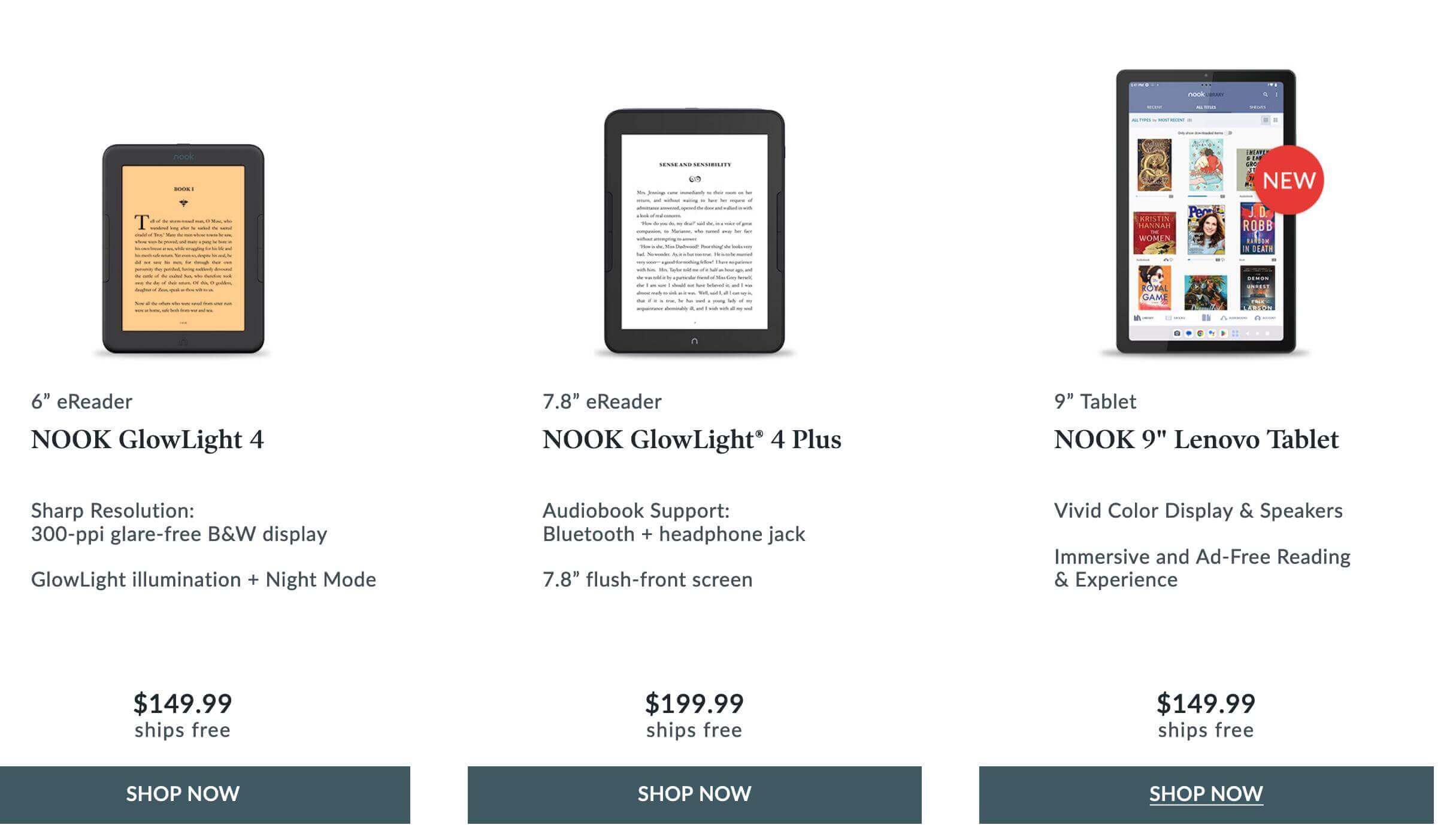 Screenshot 2024 06 28 at 18 38 13 NOOK Best eReaders and Tablets Barnes Noble%C2%AE