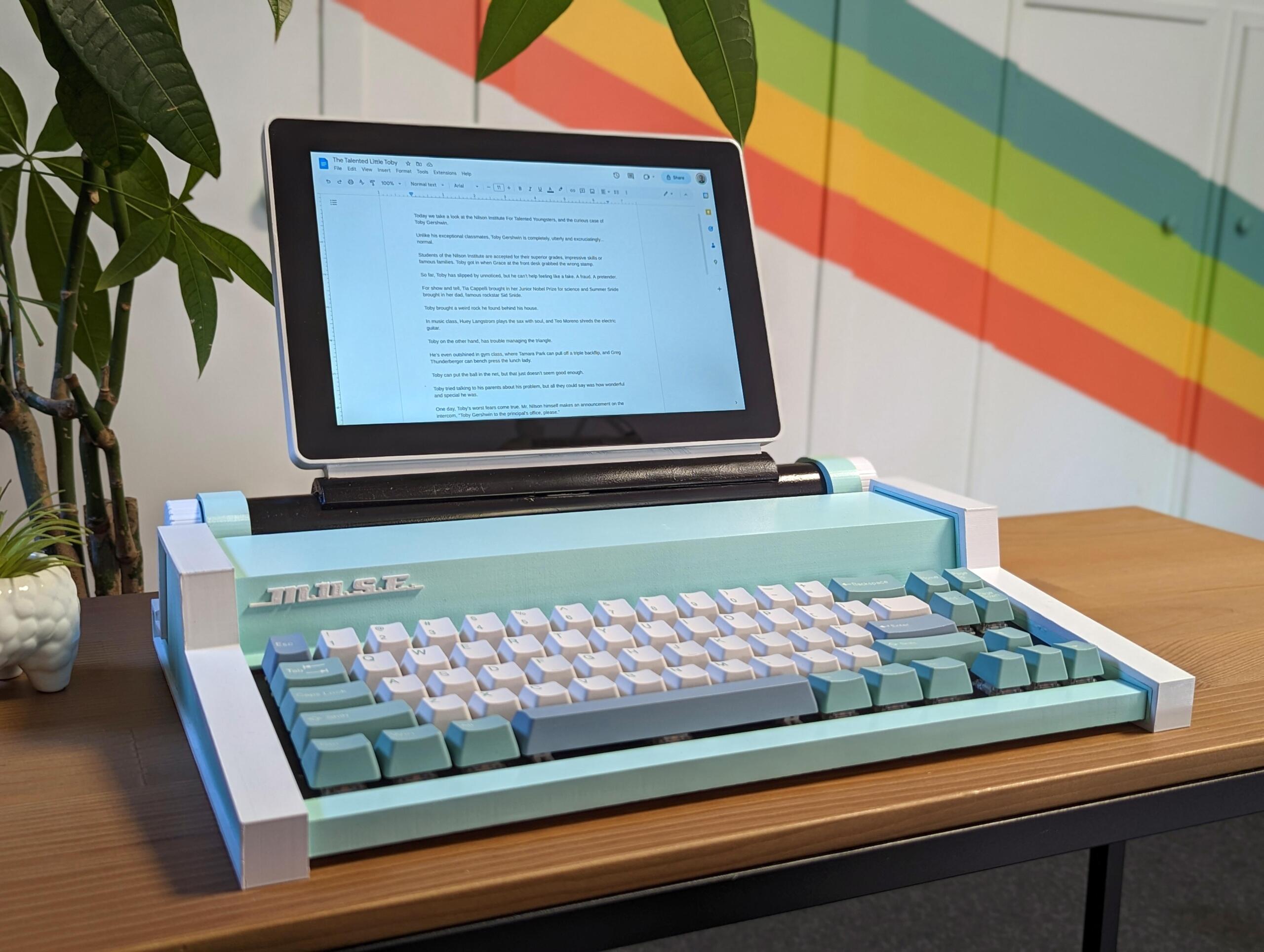 made myself a raspberry pi writing computer i call it the m v0 mekd5lz6ll0b1 scaled