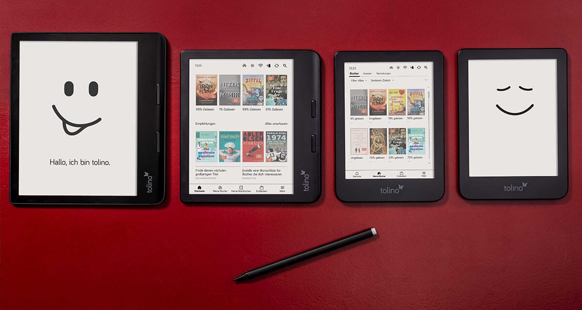 tolino new e readers