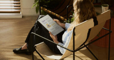 reMarkable Paper Pro In Use Read and annotate 2